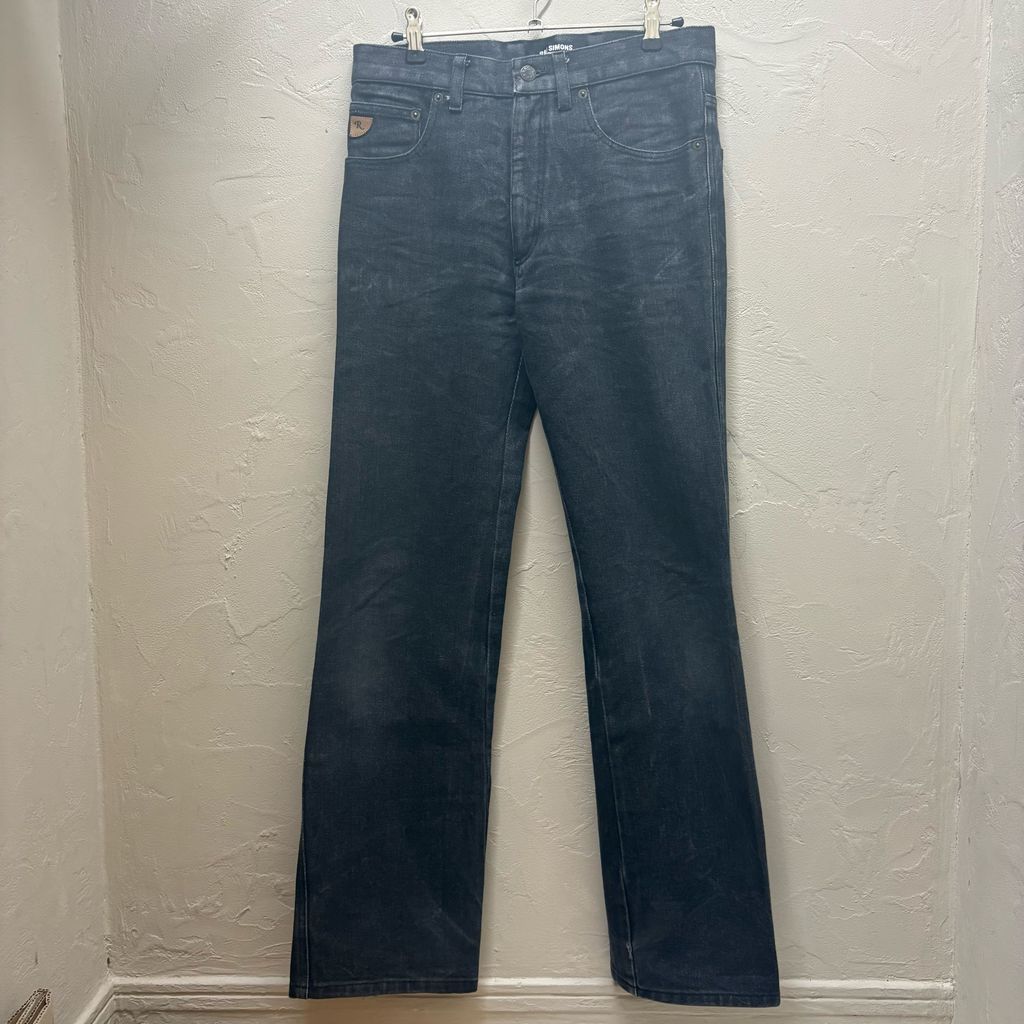 RAF SIMONS ラフシモンズ 03AW Closer期 DENIM PANTS ストレートデニム 