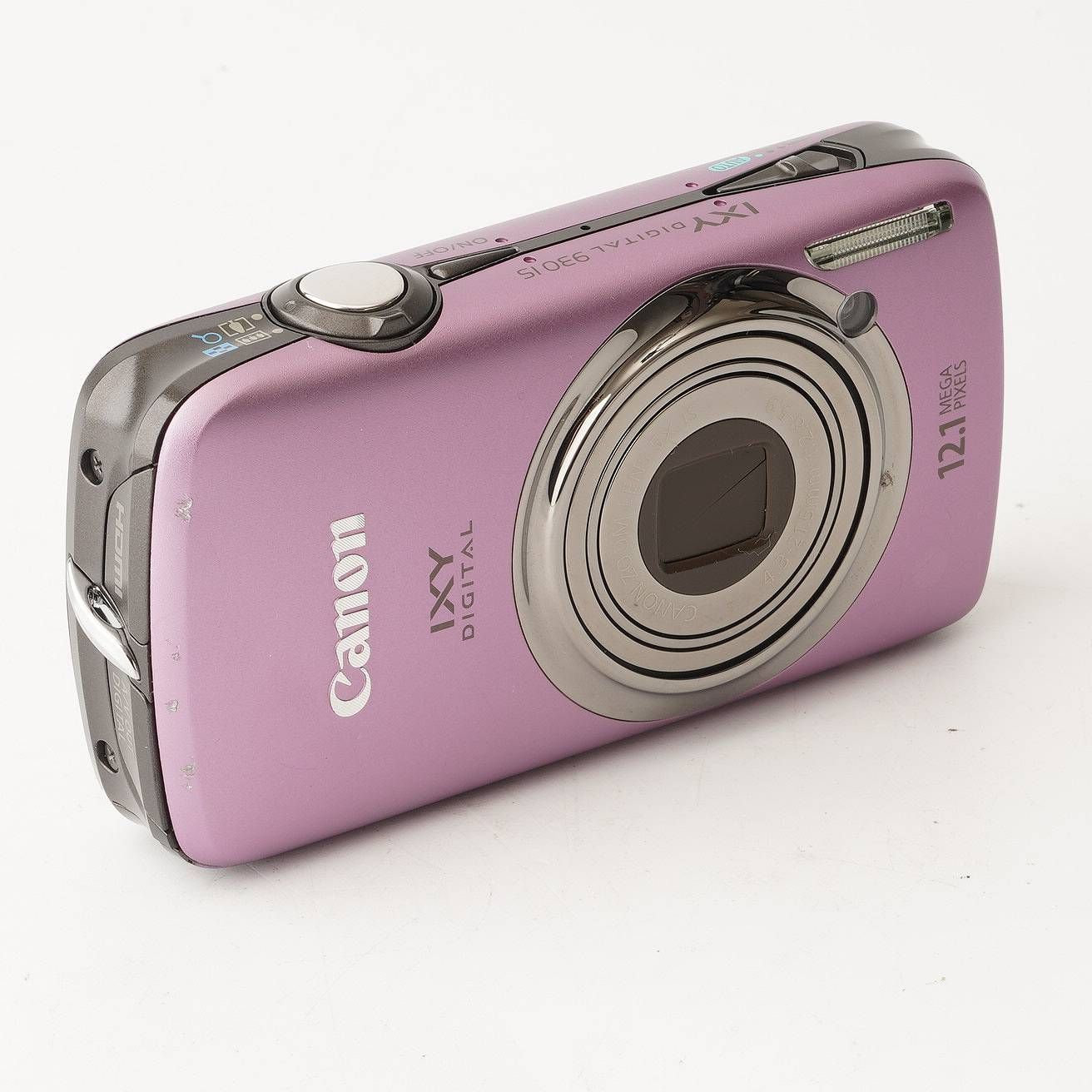 キヤノン Canon IXY DIGITAL 930 IS パープル 5x コンパクトデジタル 