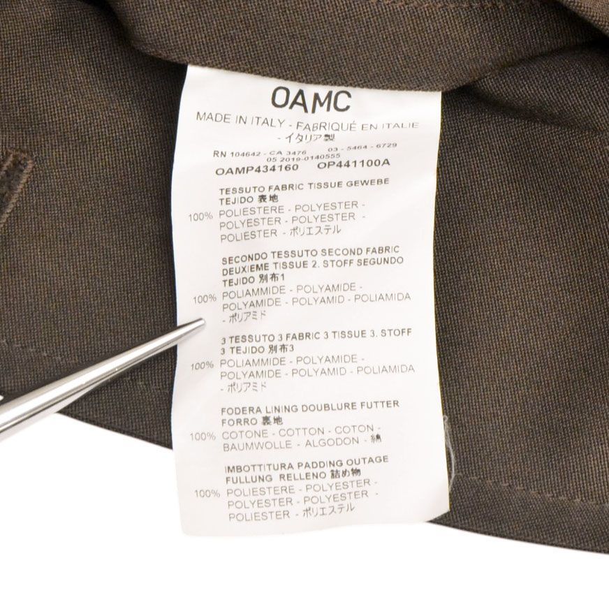 OAMC オーエーエムシー 2019AW TUSK COAT ディタッチャブルフーデッド