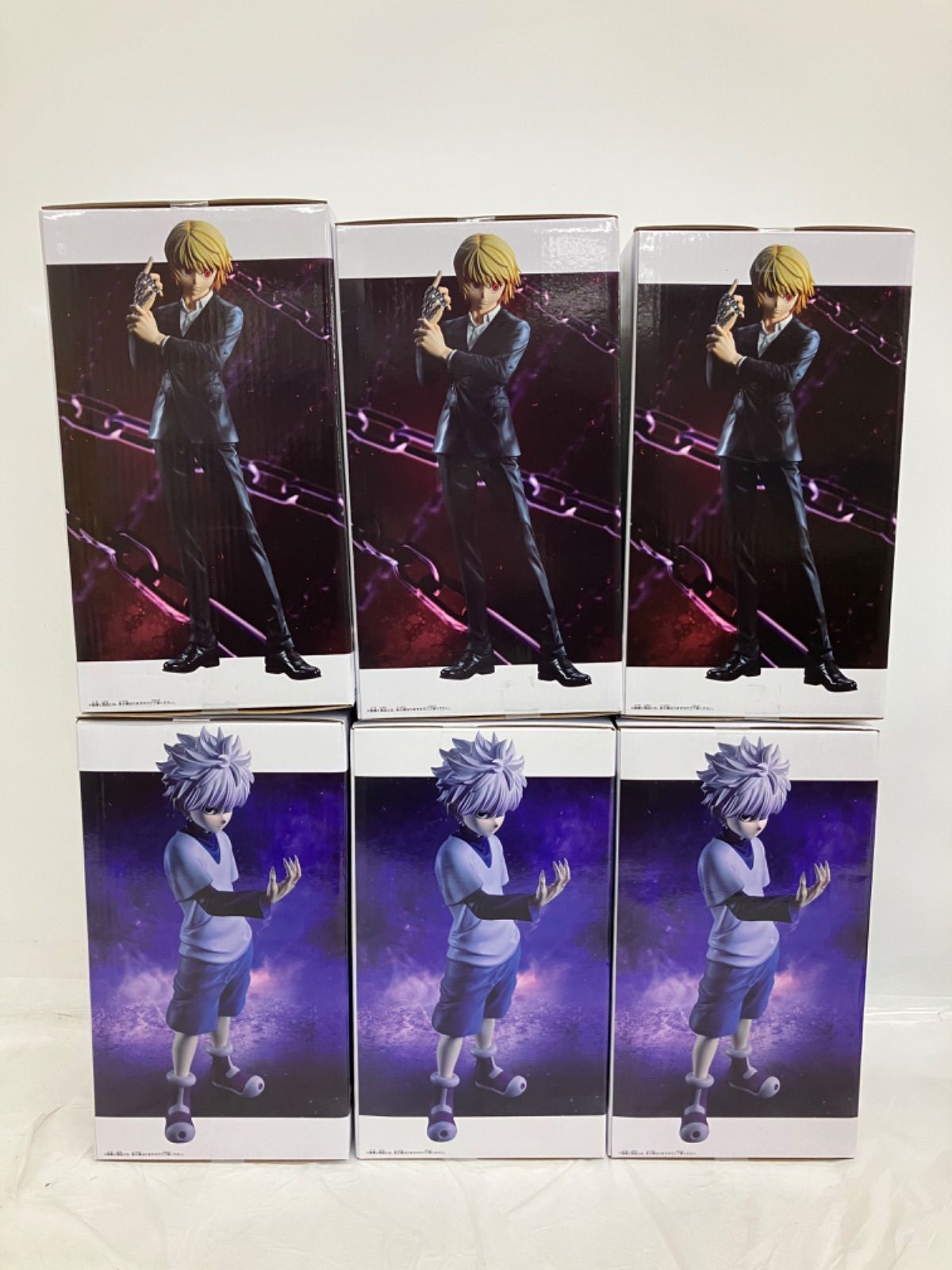 未開封 HUNTER×HUNTER Grandista フィギュア クラピカ キルア 2種 6個 