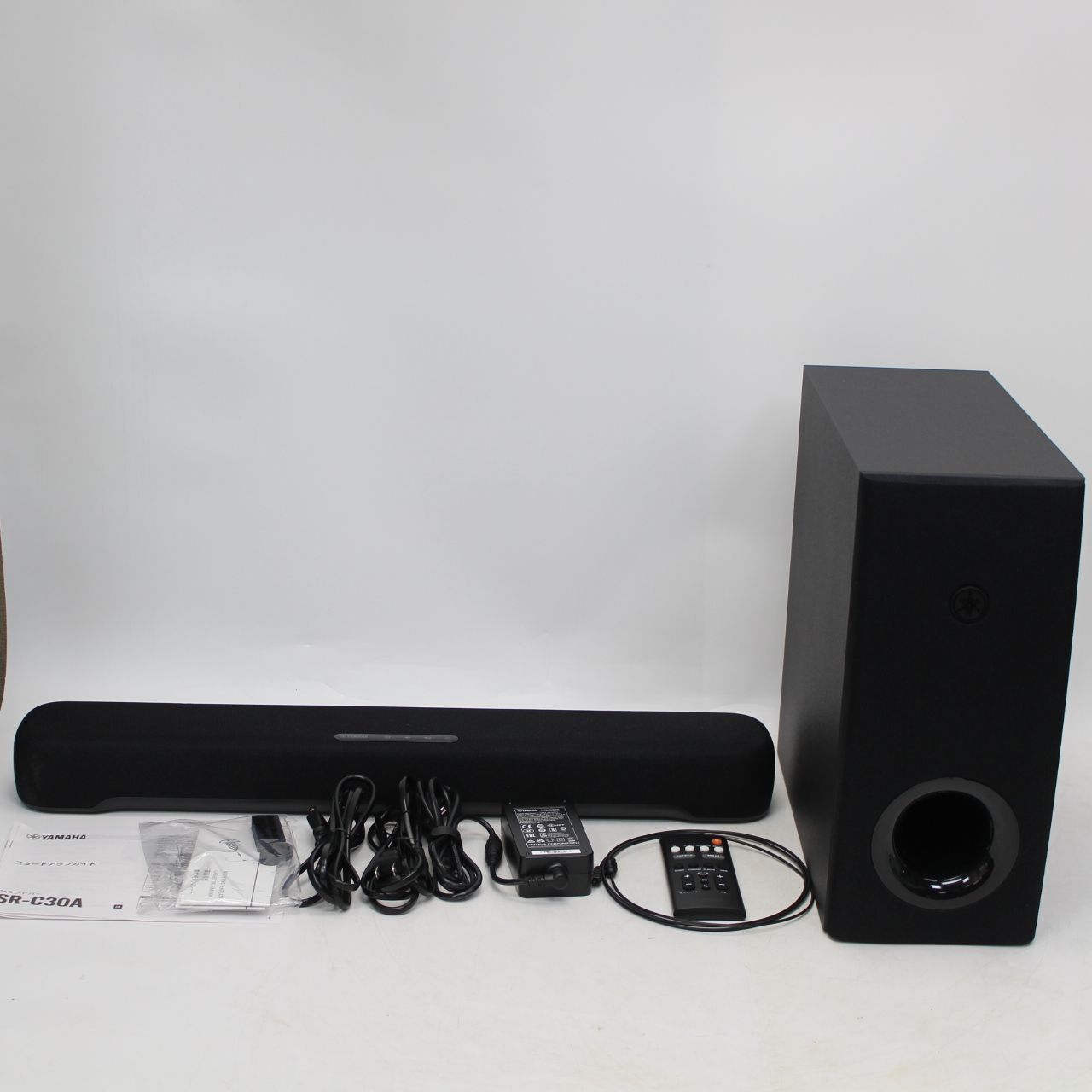 727)【美品/2025年製】ヤマハ(YAMAHA) コンパクトサウンドバー SR-C30A
