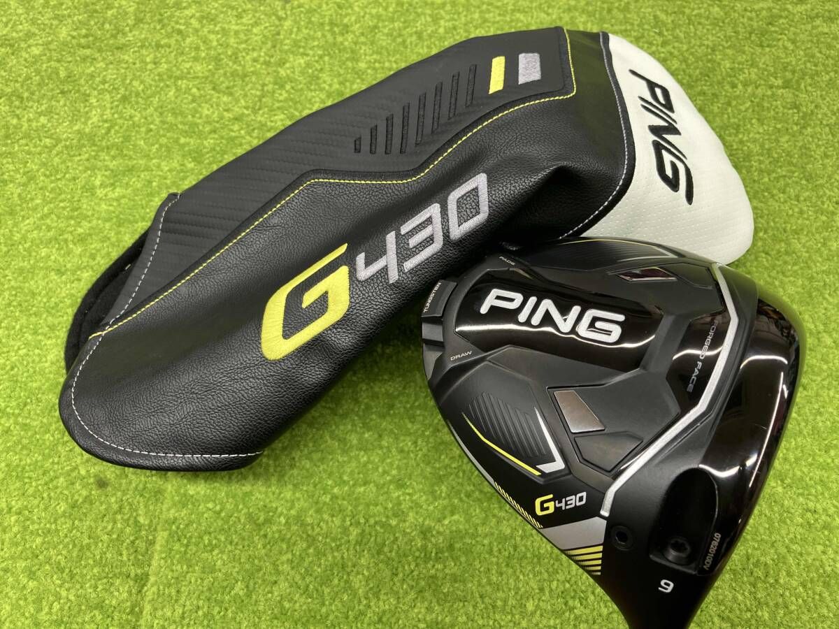 PING G430 MAX 9° TOUR 2.0 65 S ヘッドカバー付 ドライバー ピン ヘッドカバー付属 PING G430 MAX 9度 TOUR 2.0 65 S