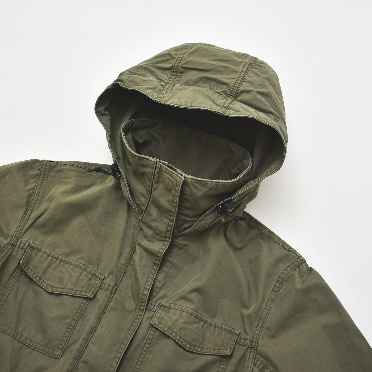 刺繍ロゴ】 ノースフェイス THE NORTH FACE フード付き ミリタリー 