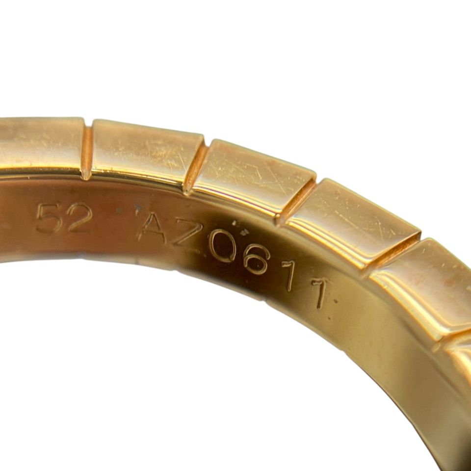 カルティエ ラニエール リング 指輪 #52 18金 K18YG イエローゴールド