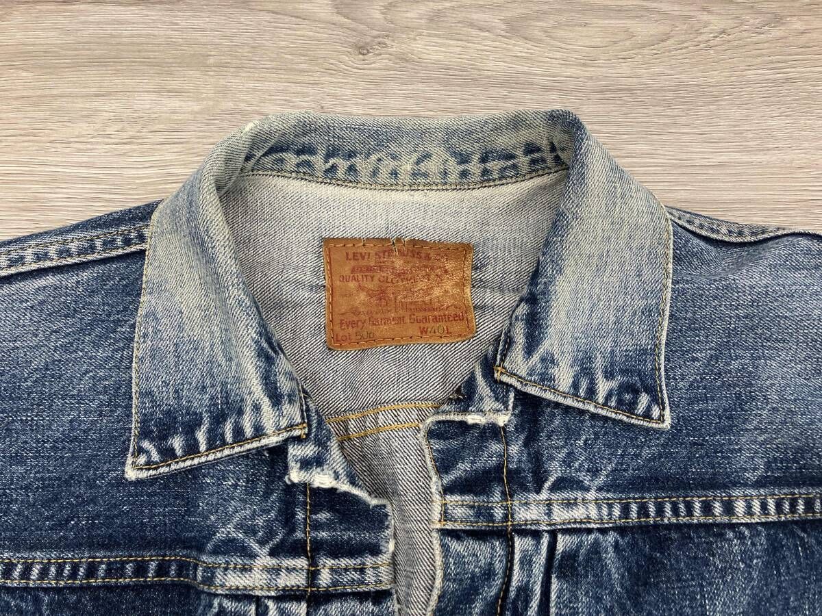 LEVI'S 71506-xx ボタン裏J02 復刻1st デニムジャケット 表記サイズ 40