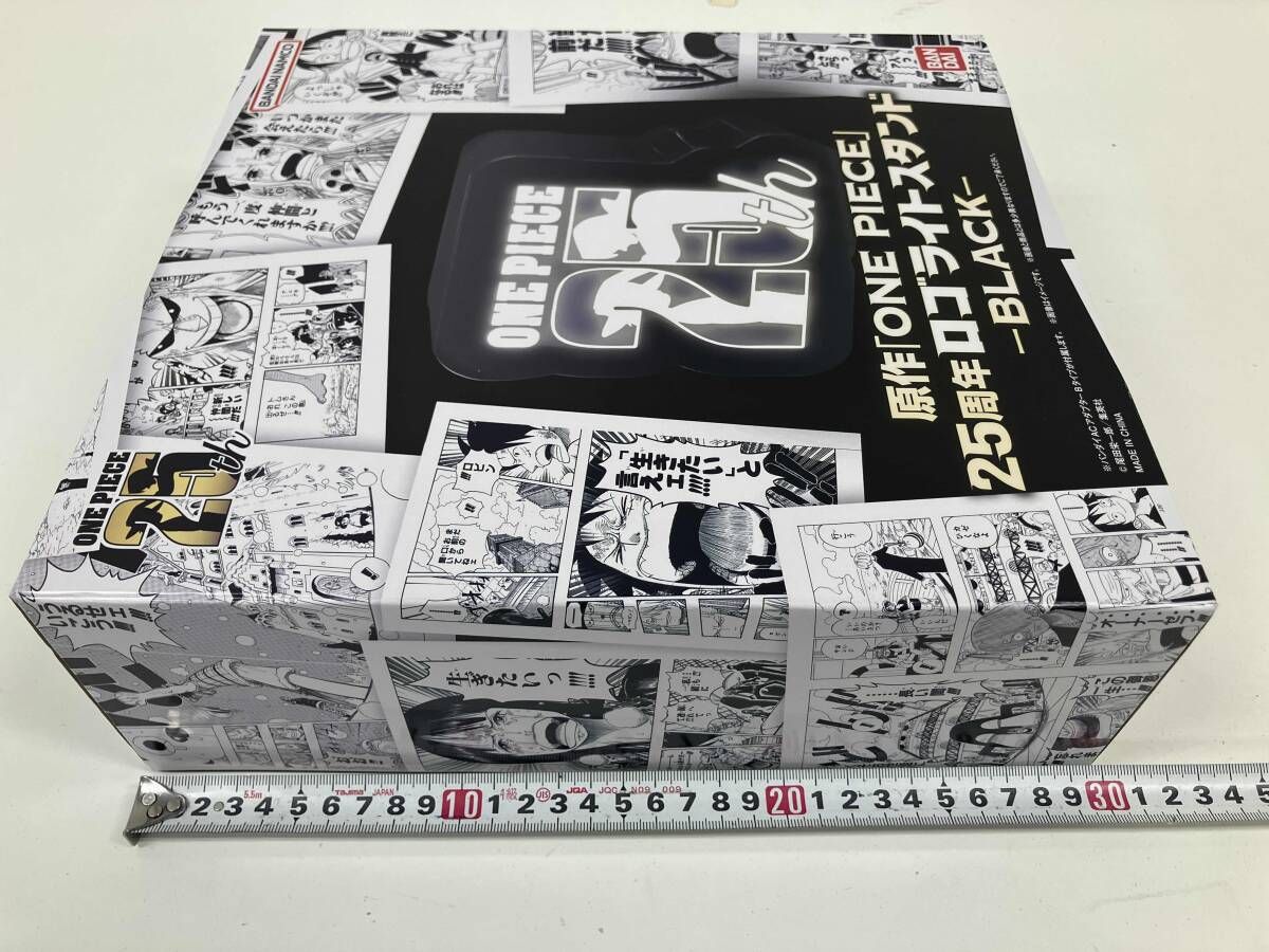 未開封品】 バンダイ 原作「ONE PIECE」25周年ロゴライトスタンド 