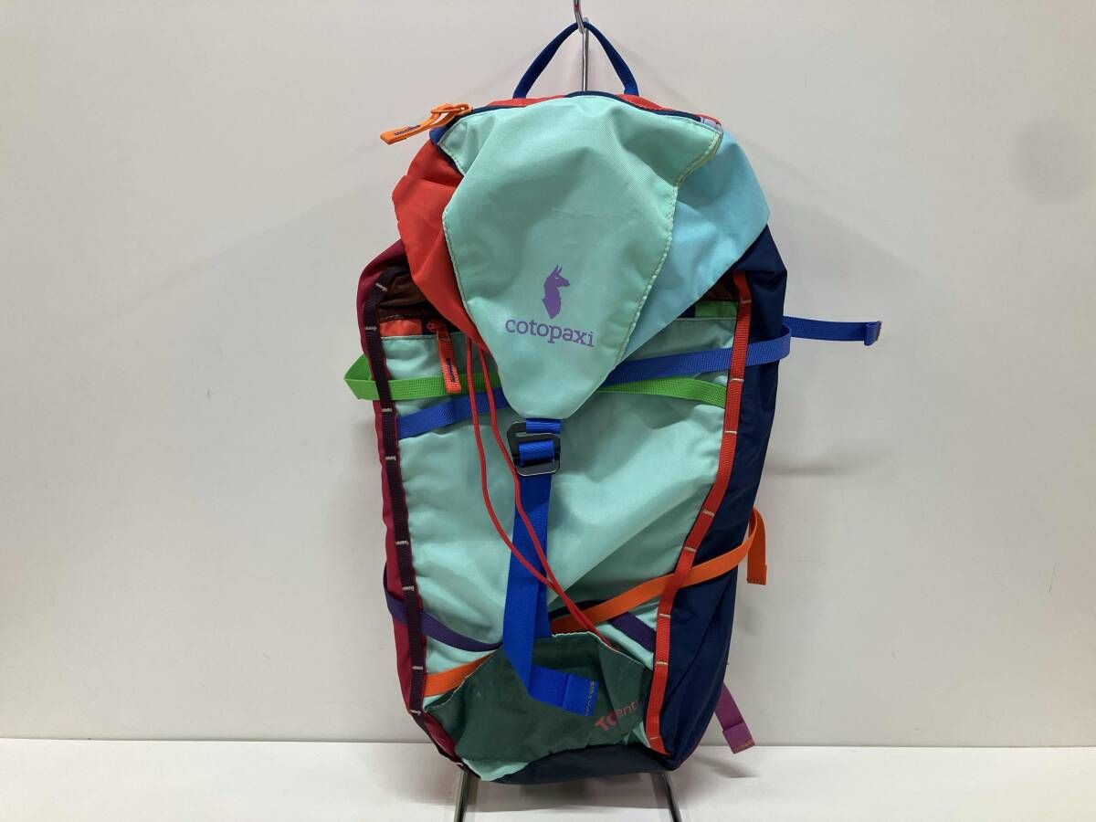 極美品cotopaxi Tarak 20マルチカラー バックパック　コトパクシ COTOPAXI コトパクシ リュック tarak twenty 20L マルチカラー 【公式