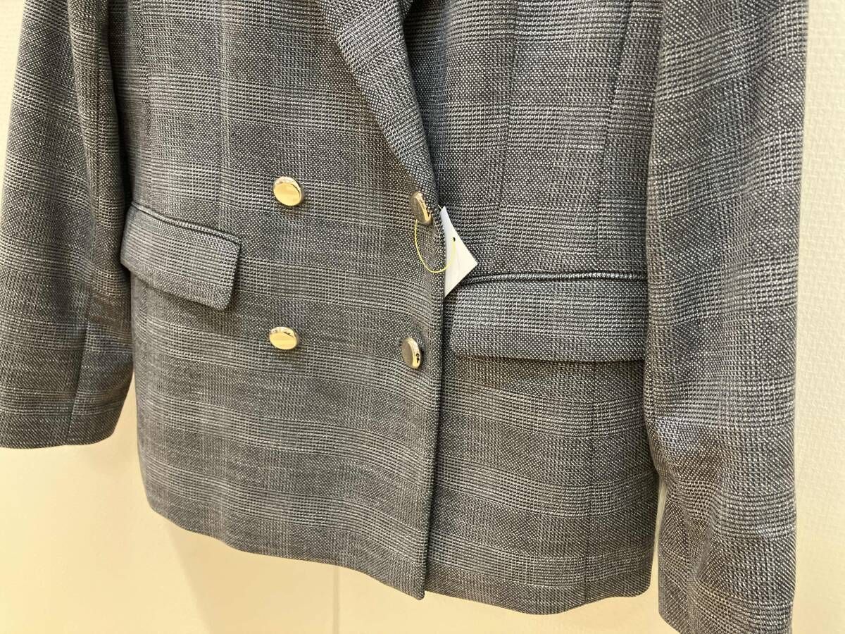 レディース JUSGLITTY ジャスグリッティー チェックテーラード 