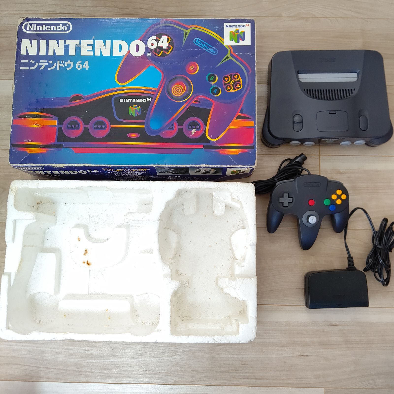 任天堂 ニンテンドウ64 ブラック 本体美品 ゲーム機 NUS-S-HA JPN 