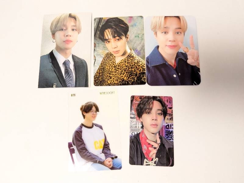 BTS JIMIN ジミン トレカ 5枚セット IN THE SOOP2/MAP OF THE SOUL