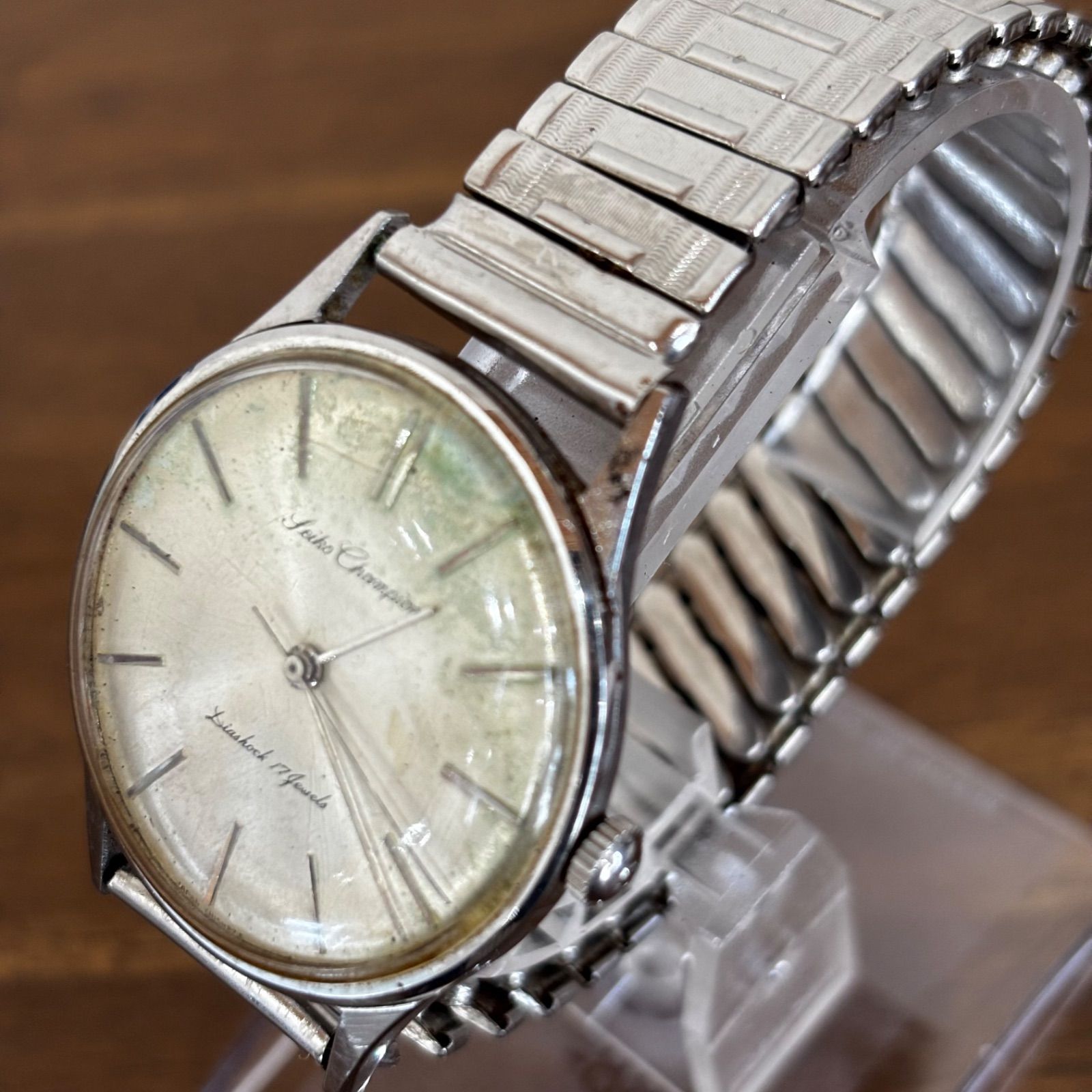 ジャンク SEIKO セイコー チャンピオン ヴィンテージ 腕時計 当時物 箱 