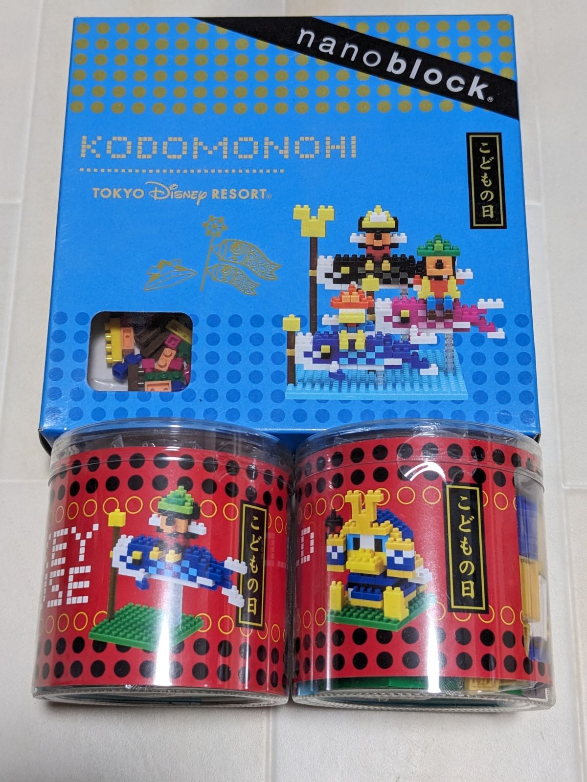 ナノブロックまとめ売りディズニーリゾートこどもの日ミッキードナルド