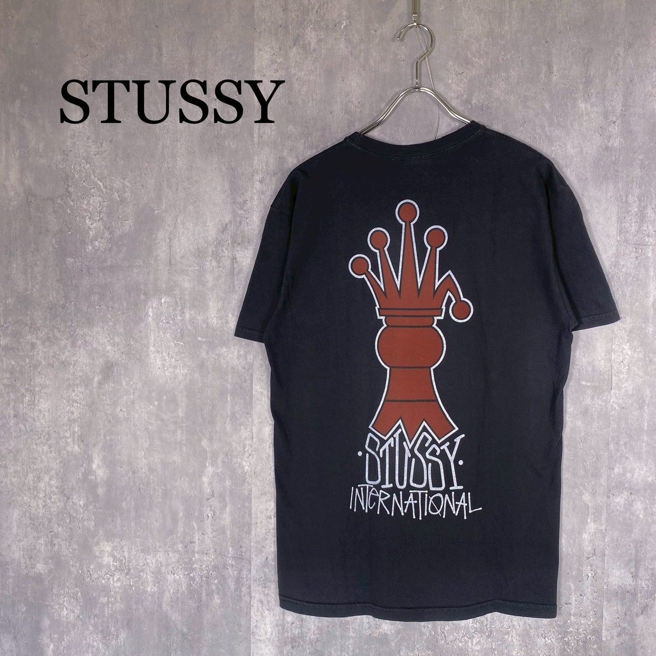 STUSSY』ステューシー (M) インターナショナルクラウンTシャツ - メルカリ