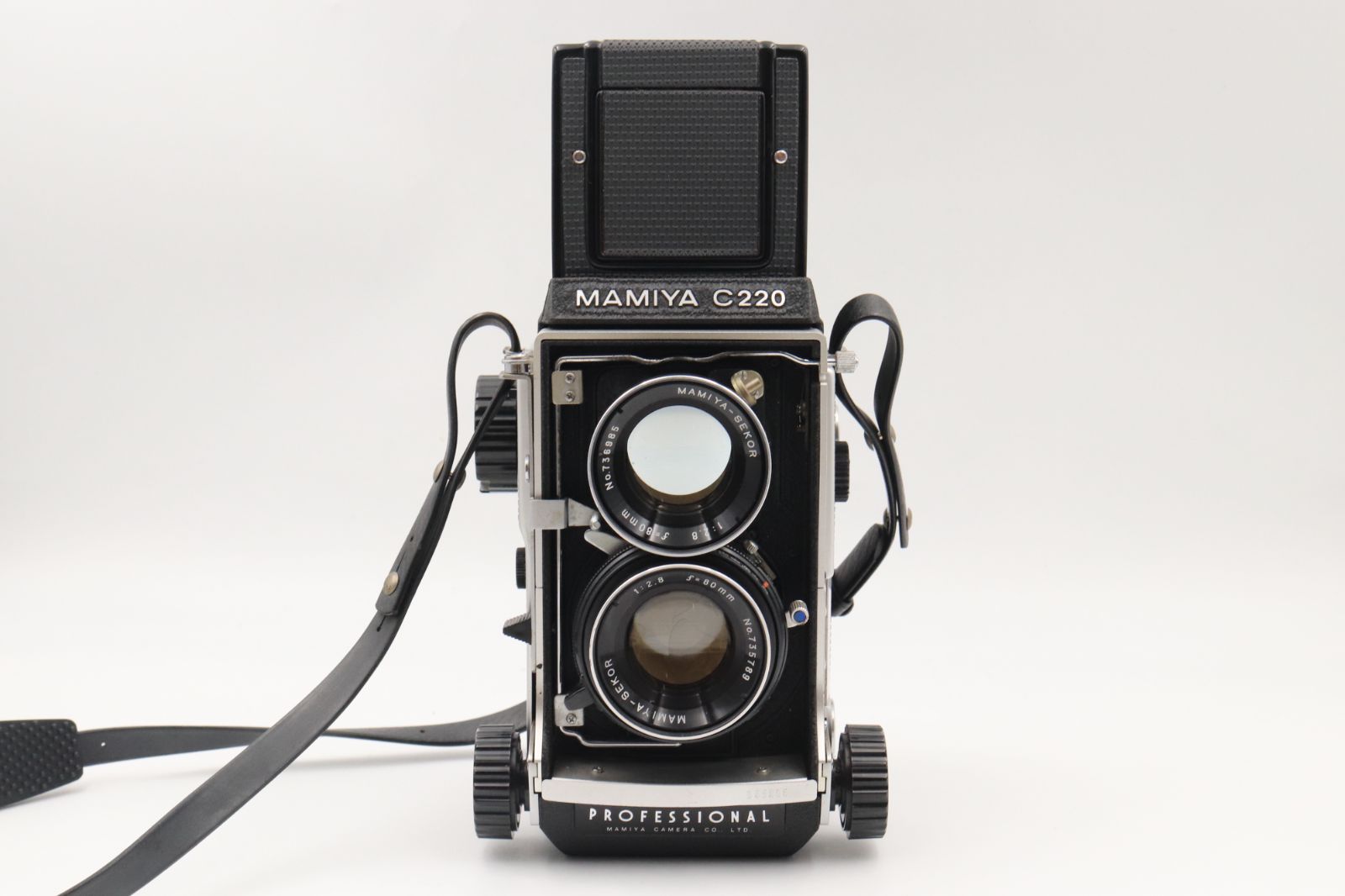 値下げ◇美品☆マミヤ Mamiya C220 professional MAMIYA-SEKOR 80mm F2