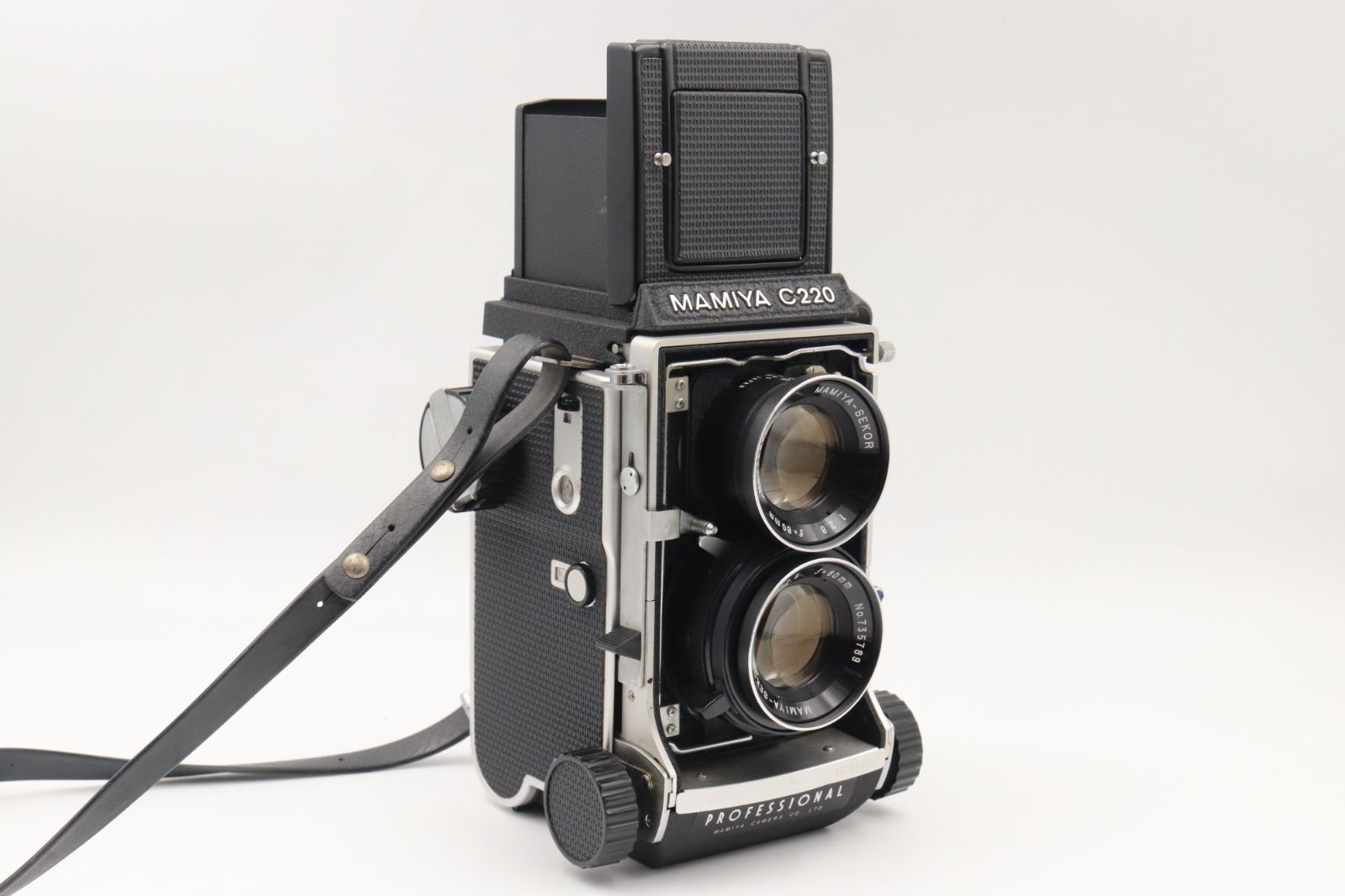 値下げ◇美品☆マミヤ Mamiya C220 professional MAMIYA-SEKOR 80mm F2