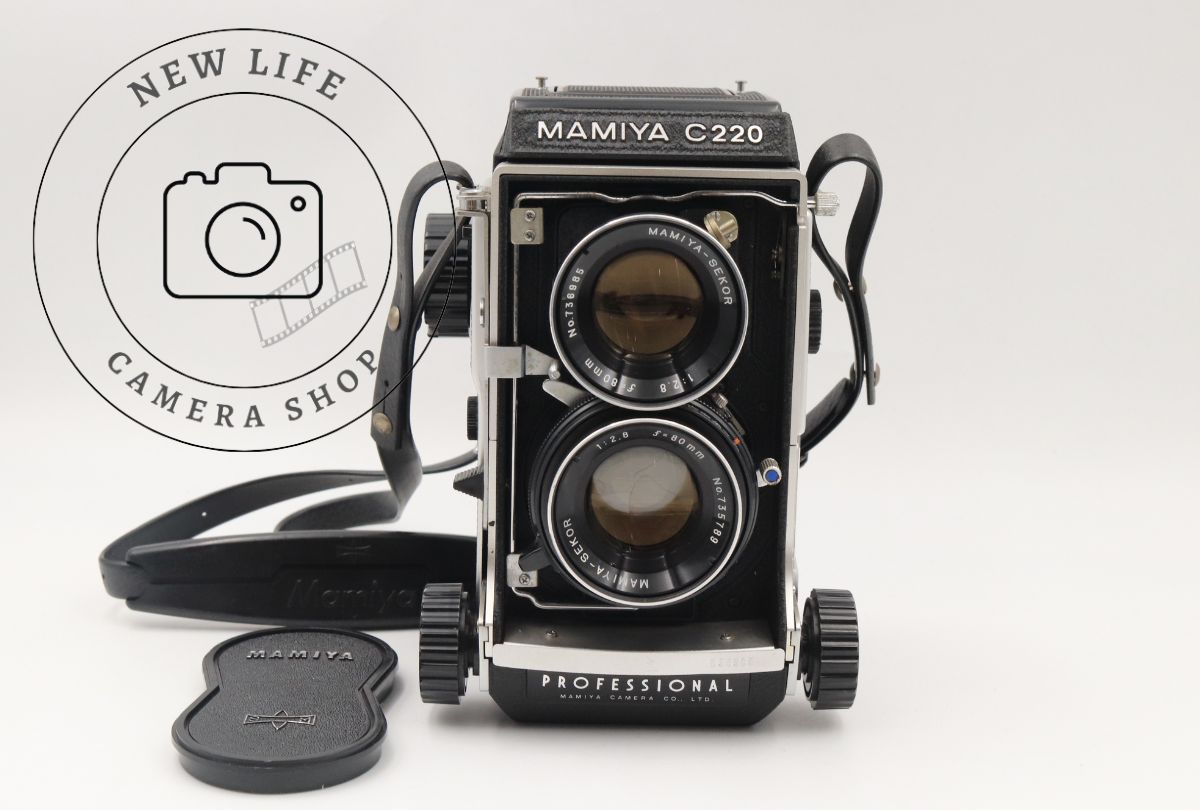 値下げ◇美品☆マミヤ Mamiya C220 professional MAMIYA-SEKOR 80mm F2
