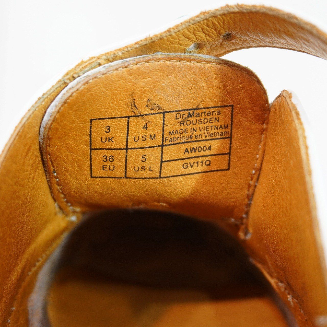 ドクターマーチン (UK3) Dr. Martens ROUSDEN シングルモンク