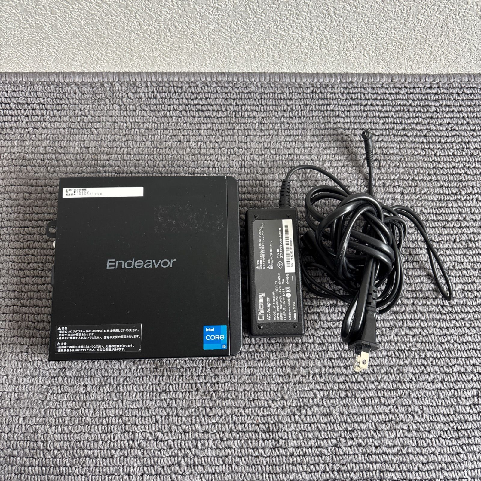 MiniPC】EPSON Endeavor ST50/Win11/ ブラック EPSON Endeavor ST50 11 