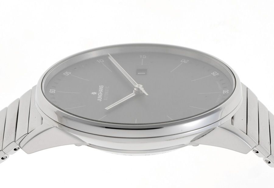 ユンハンス / JUNGHANS フォームA 027/4833.44 グレー 自動巻き 【中古