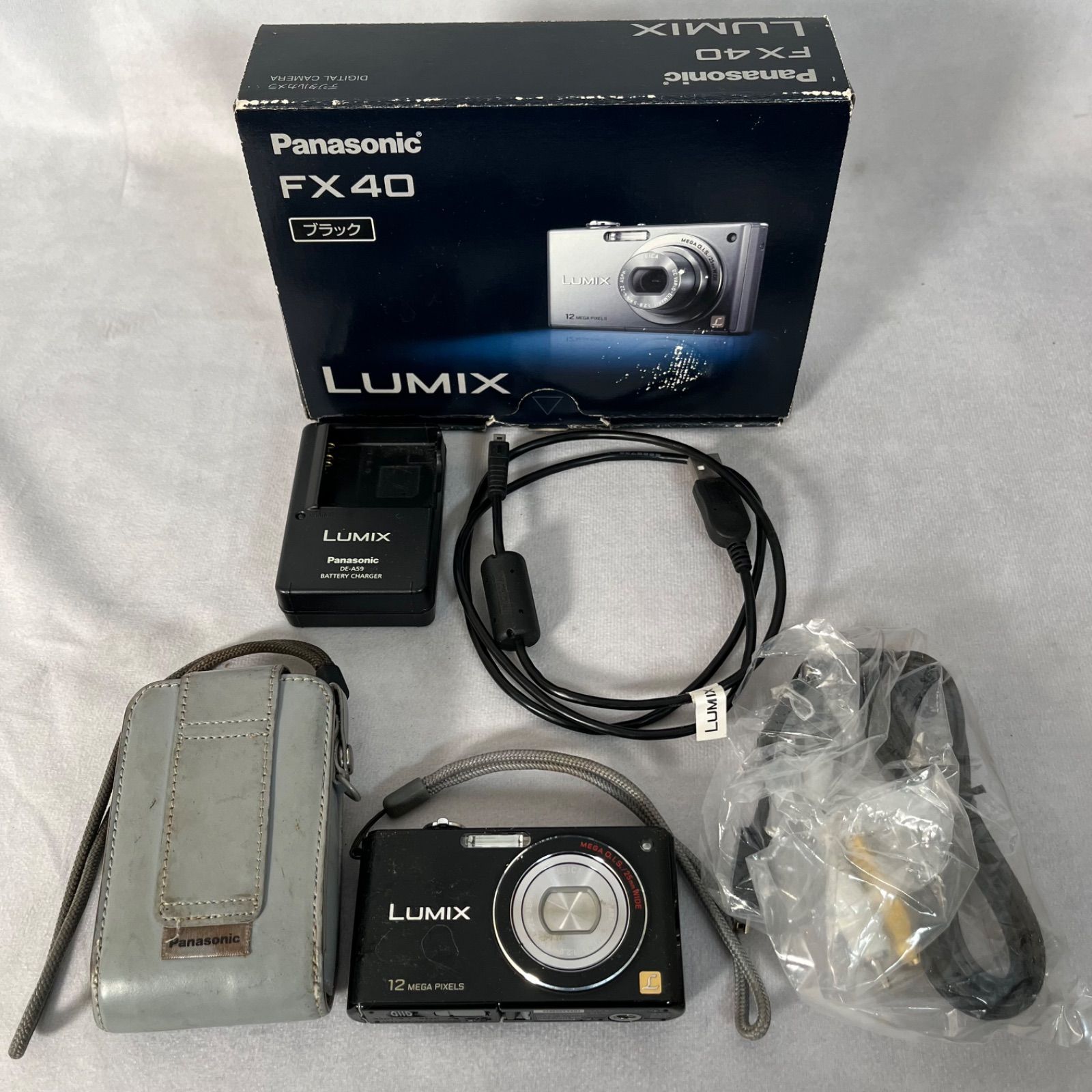 Panasonic DMC-FX40 コンパクトデジタルカメラ 【公式通販】