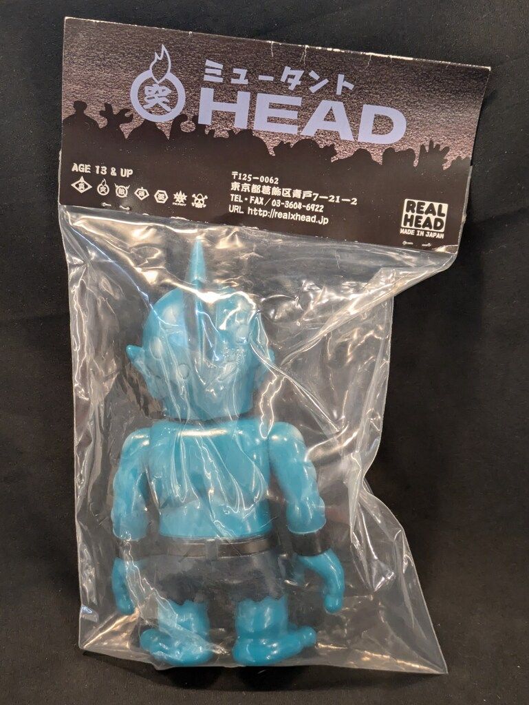 REALHEAD ミュータントゾーン ミュータントHEAD 青成型/黒ズボン