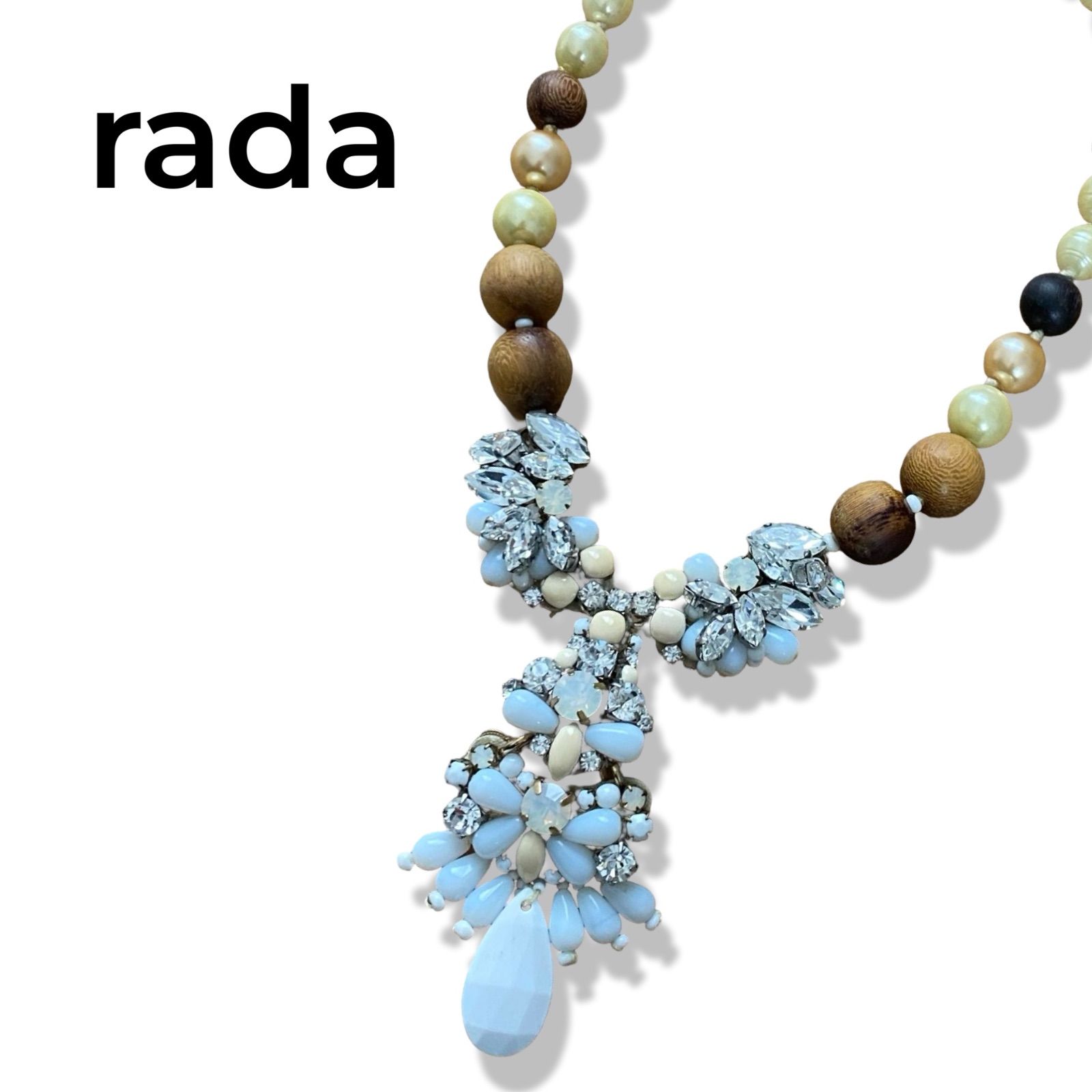 rada ラダ ブルー レディース アクセサリー ネックレス ビジュー