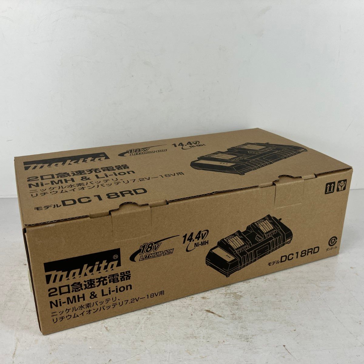 MAKITA マキタ 7.2-18v用 2口急速充電器 取説 箱付 DC18RD ブラック 