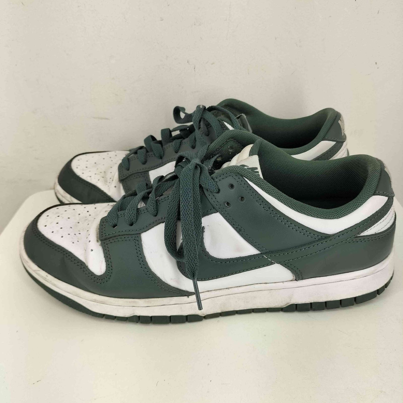 ナイキ NIKE Dunk Low Retro White/Vintage Green メンズ JPN：27.5 