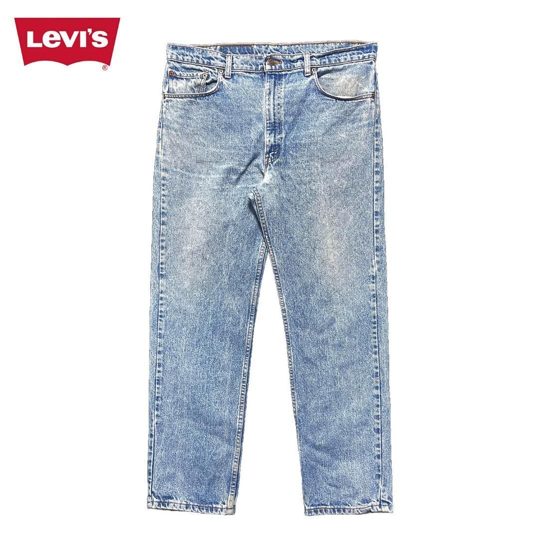 デニム・ジーンズ 90S 95年製 プエルトリコ USA製 ヴィンテージ Levis 