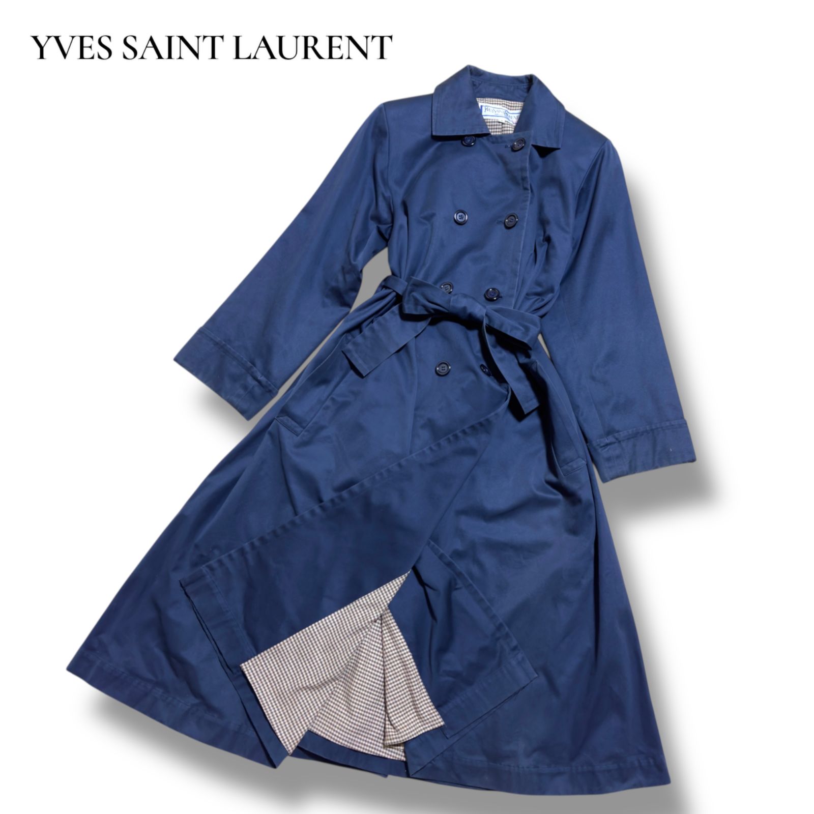 美品】希少 レア 90s Yves Saint Laurent イヴサンローラン トレンチ