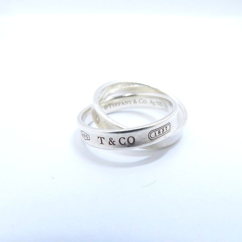 瀬戸大橋店】 中古 Tiffany&co | ティファニー 指輪 1837 インター 