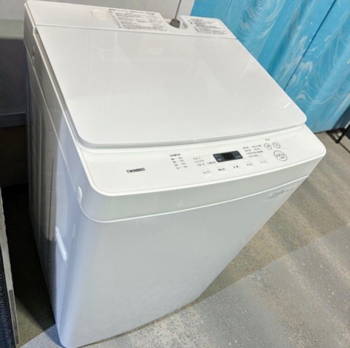 TWINBIRD 5.5kg WM-EC55 自動洗濯機 2020年製 【公式通販】