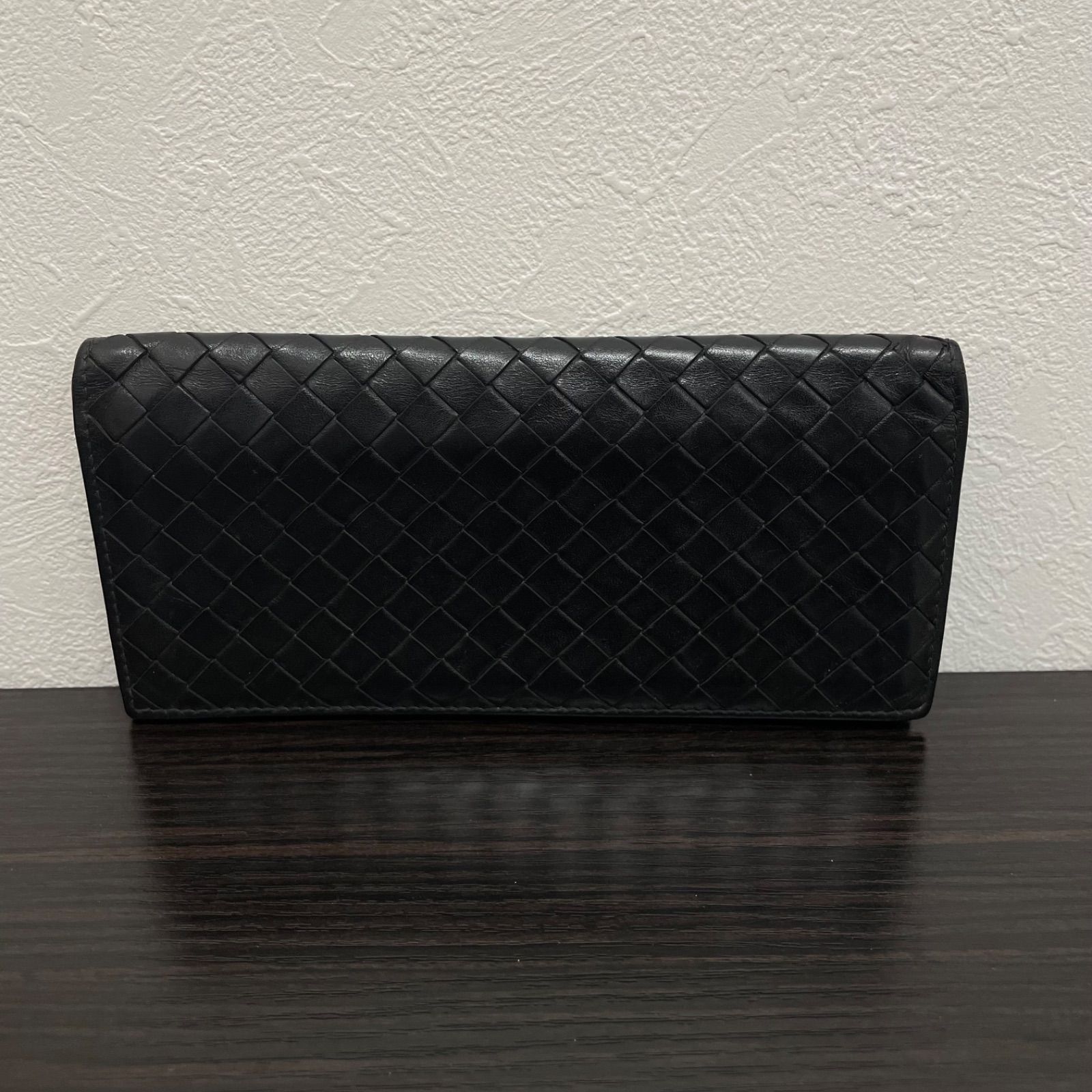 美品】BOTTEGA VENETA ボッテガヴェネタ イントレチャート ロング 