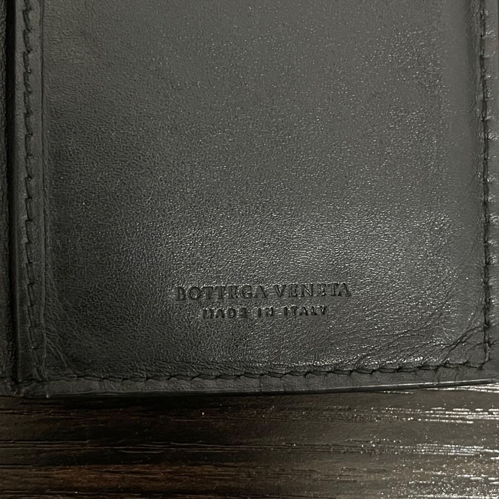 r)【美品】BOTTEGA VENETA ボッテガヴェネタ イントレチャート ロング 