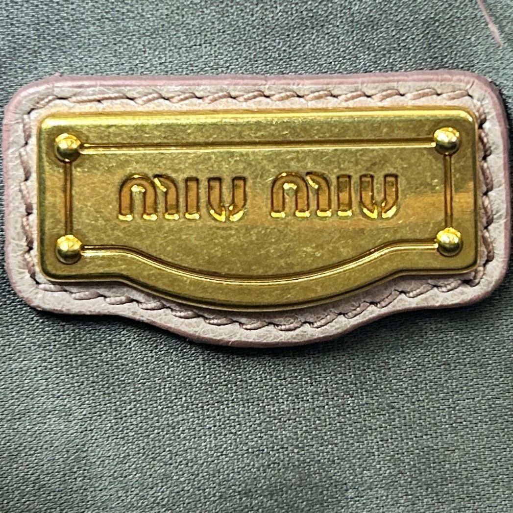 Miu Miu （ミュウ ミュウ） ハンドバッグ トートバッグ 2WAY