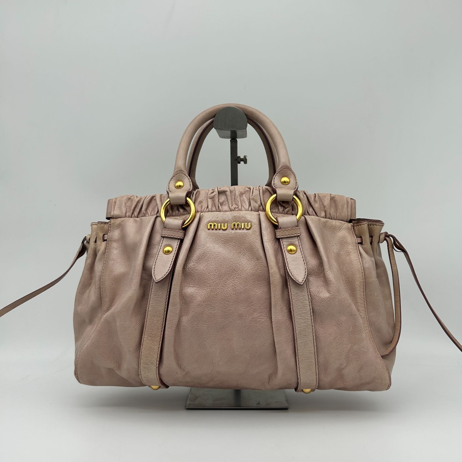 Miu Miu （ミュウ ミュウ） ハンドバッグ トートバッグ 2WAY