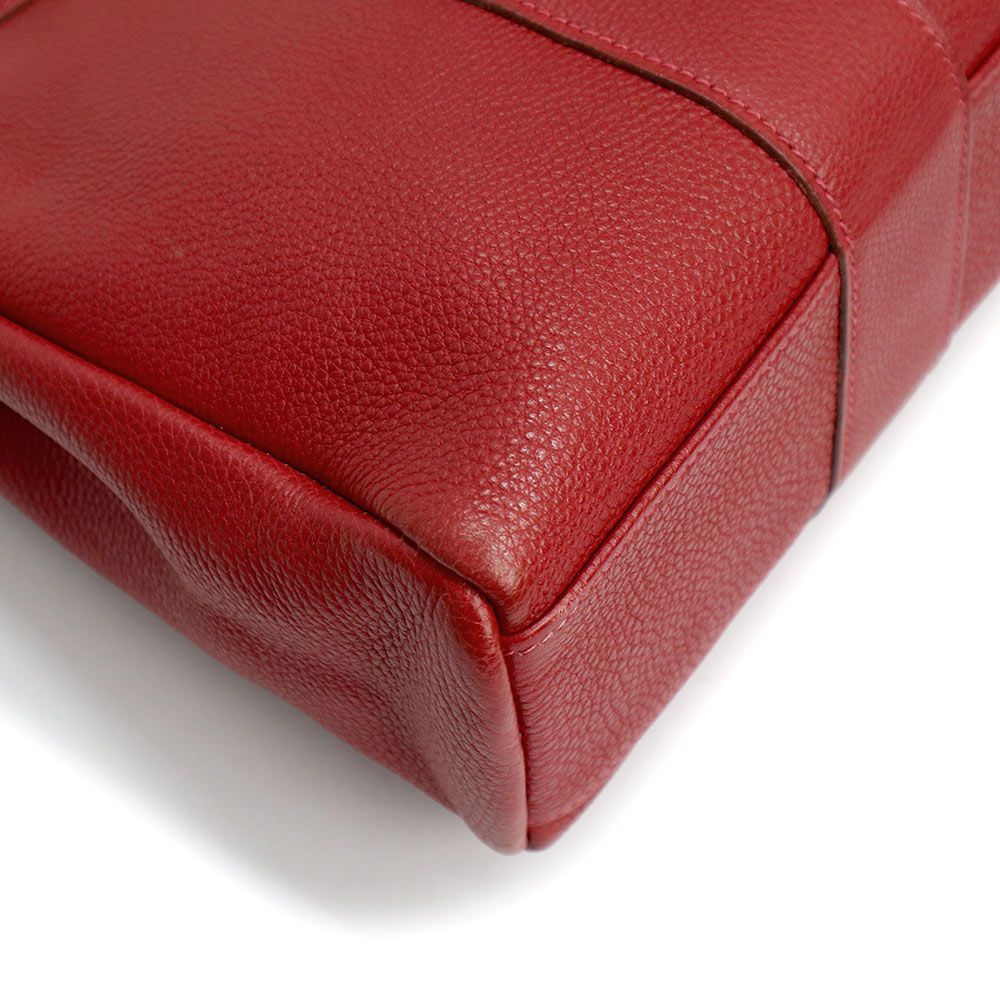 エルメス フールトゥ PM トゴ オールレザー Rouge vif ルージュヴィフ 