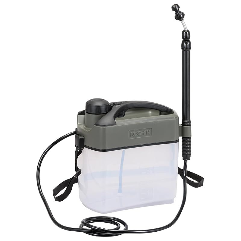 工進(KOSHIN) バッテリー内蔵式噴霧器 BGTシリーズ BGT-5DR 電動 充電式 除草剤散布機 農薬噴霧器霧吹き 肥料散布機 農薬散布機 動噴 園芸用霧吹き 園芸用スプレー 1