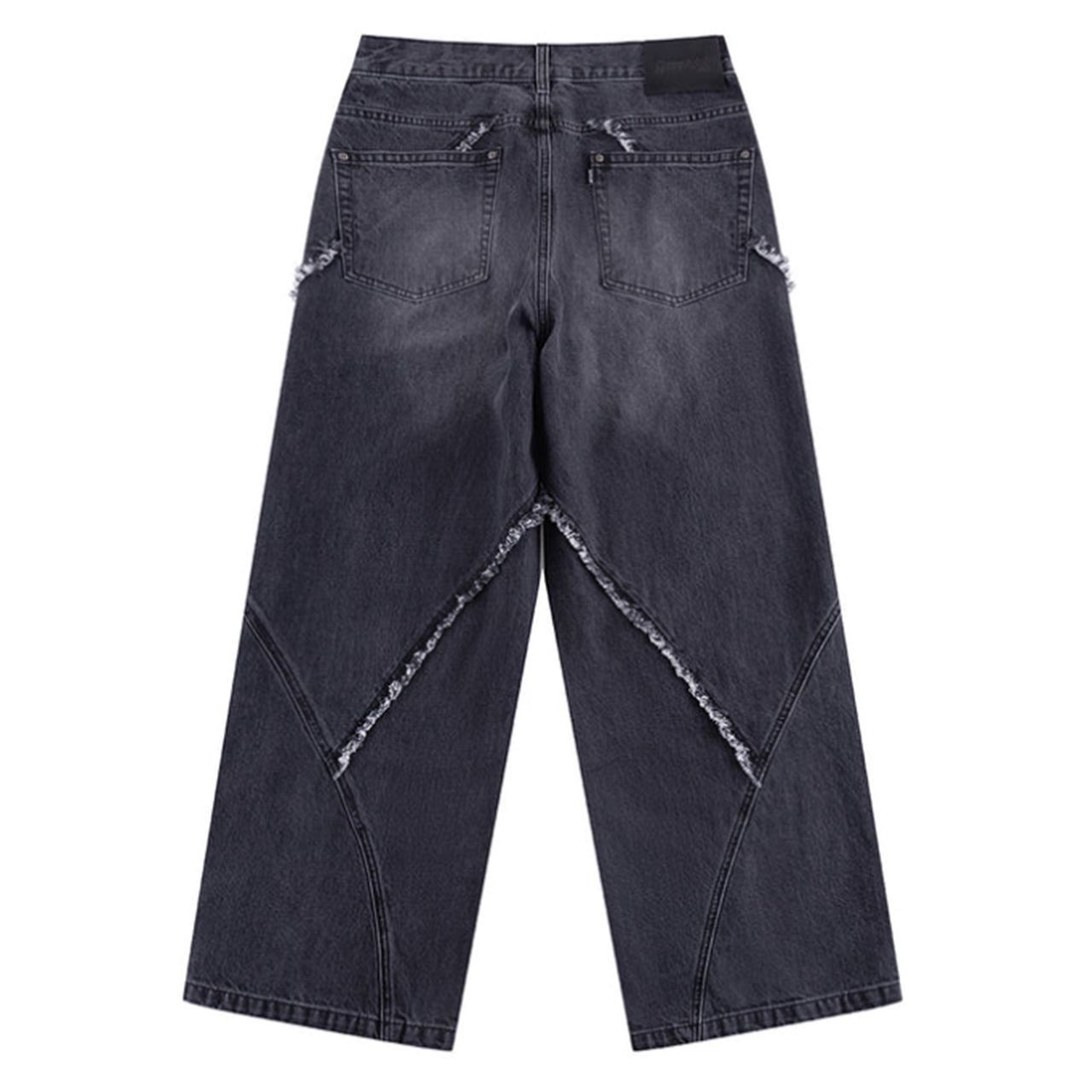 新品 サプライヤー SUPPLIER Curve Switching Baggy Denim Pants Black 