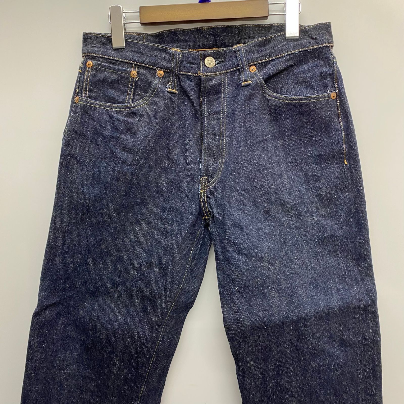 シュガーケーン SUGAR CANE 90's M品番 セルビッチ デニムパンツ 濃紺