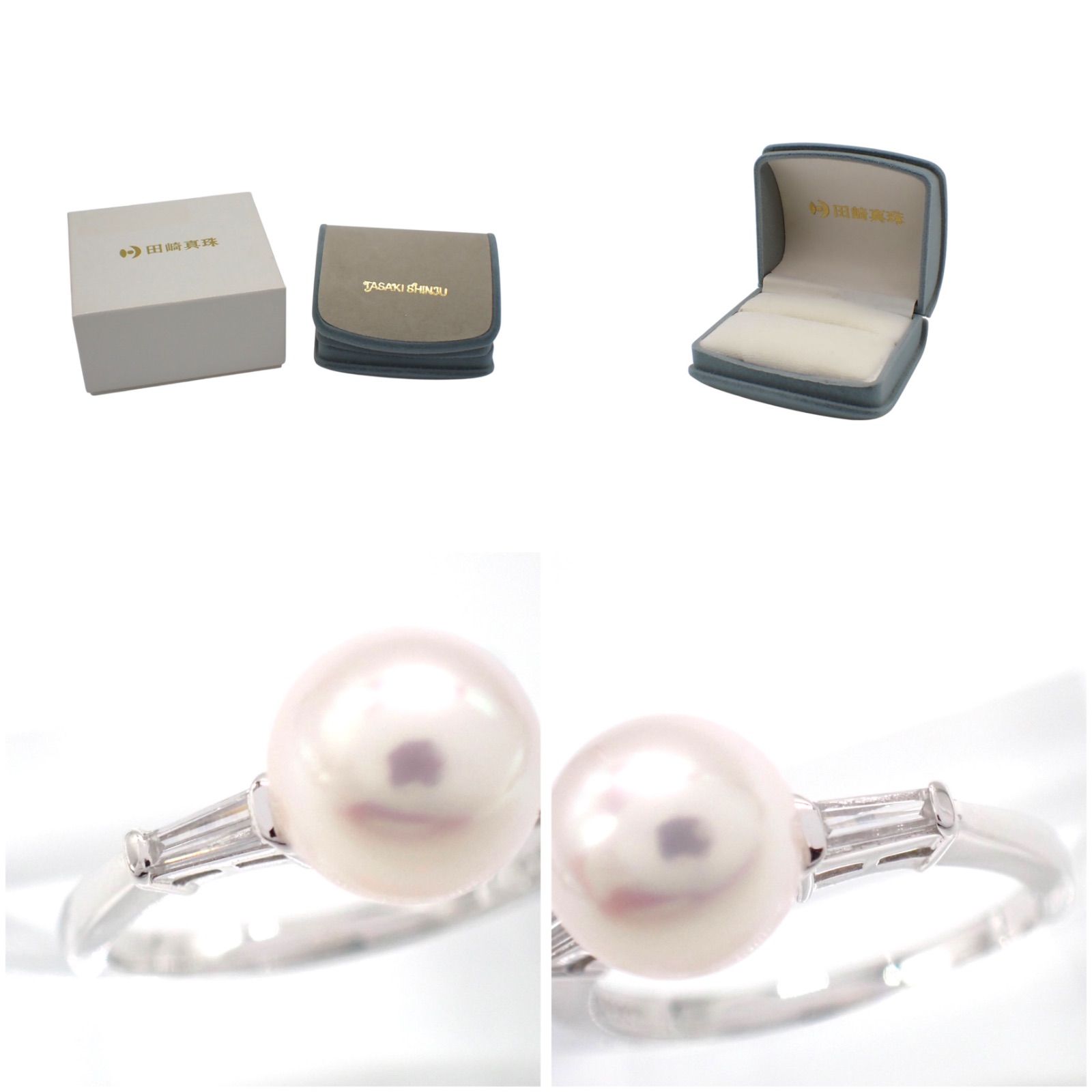 田崎真珠 タサキ TASAKI 11号 8.5mm あこや真珠 パール 0.17ct 