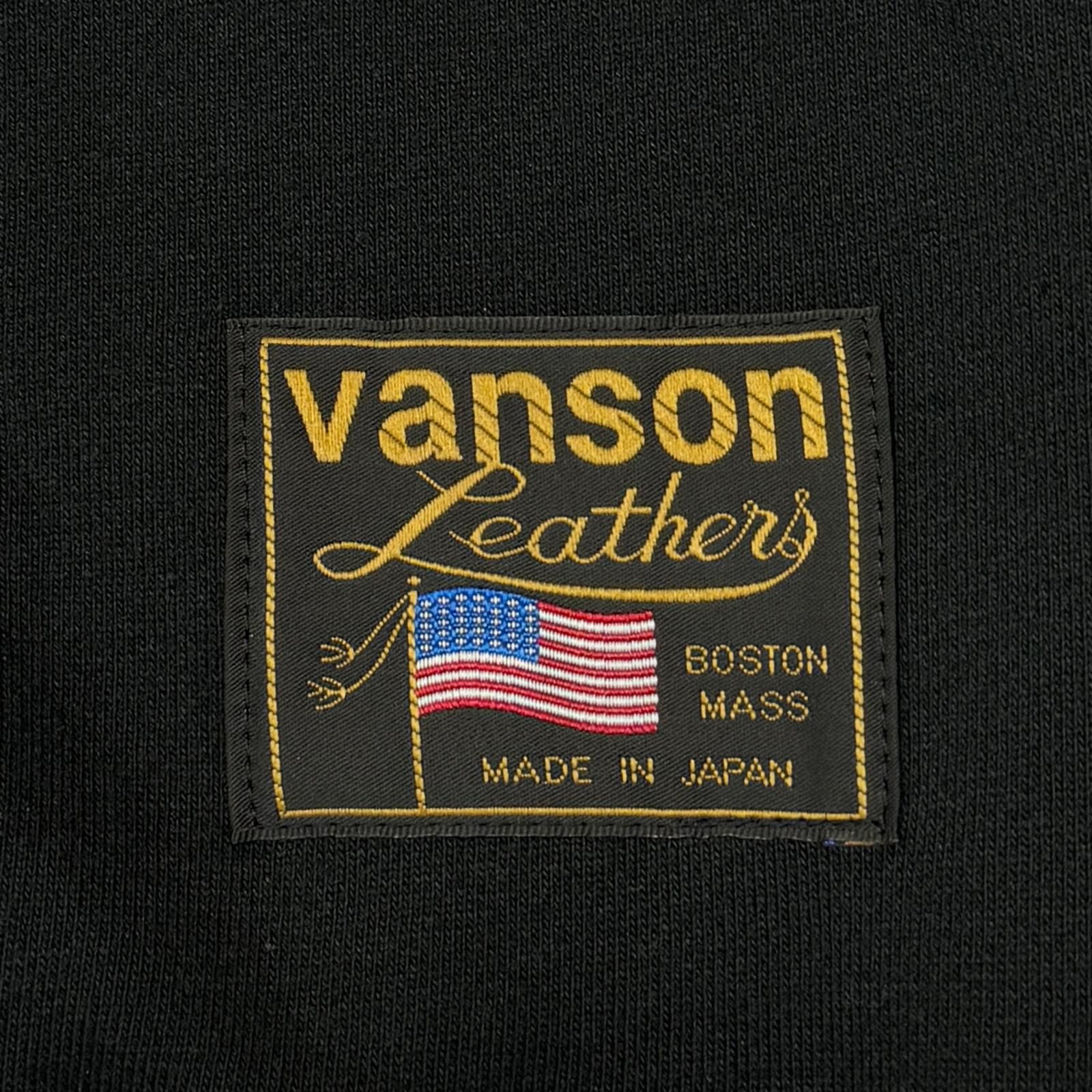 参考上代28,600円 MASSES × VANSON SWEAT HOODED スウェットパーカー 