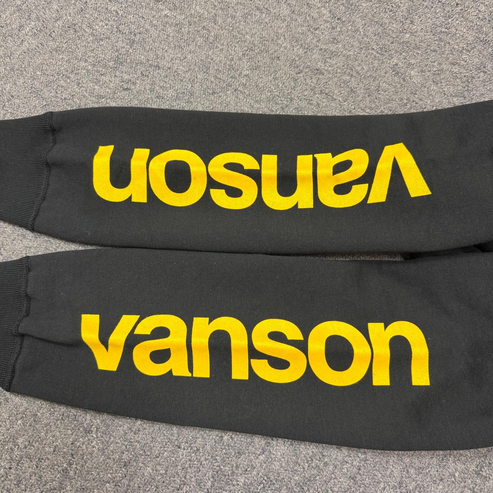 参考上代28,600円 MASSES × VANSON SWEAT HOODED スウェットパーカー 