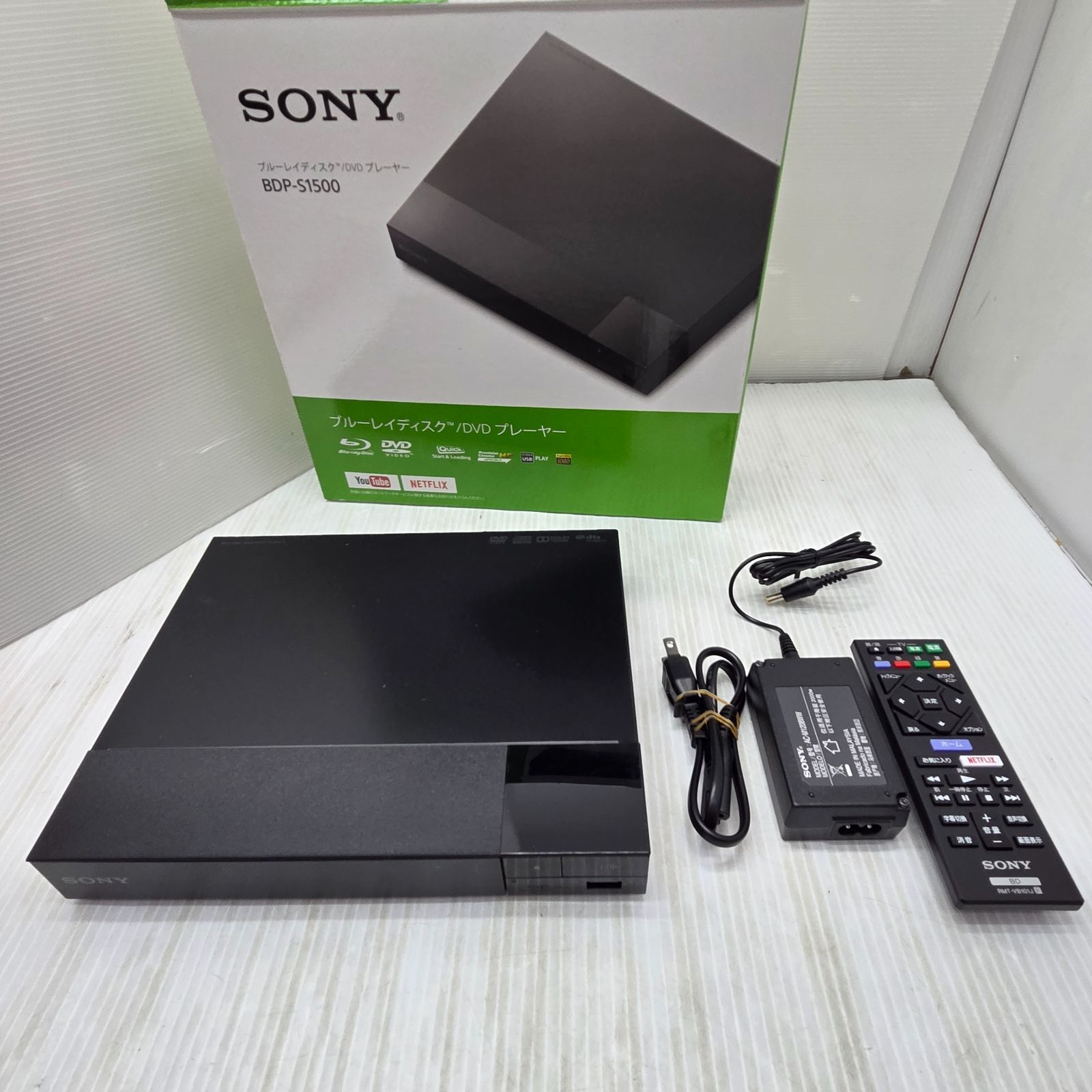 SONY ブルーレイプレーヤー BDP-S1500 【公式通販】