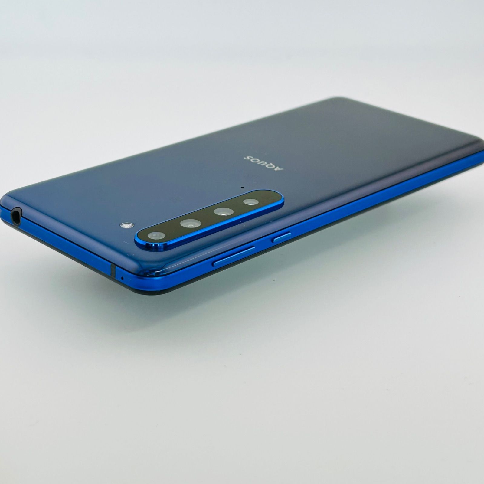 SIMフリー 本体 AQUOS R5G 256 GB 165J ブルー 電池良好 AQUOS R5G 256GB アースブルー SIMフリー 中古 - メルカリ