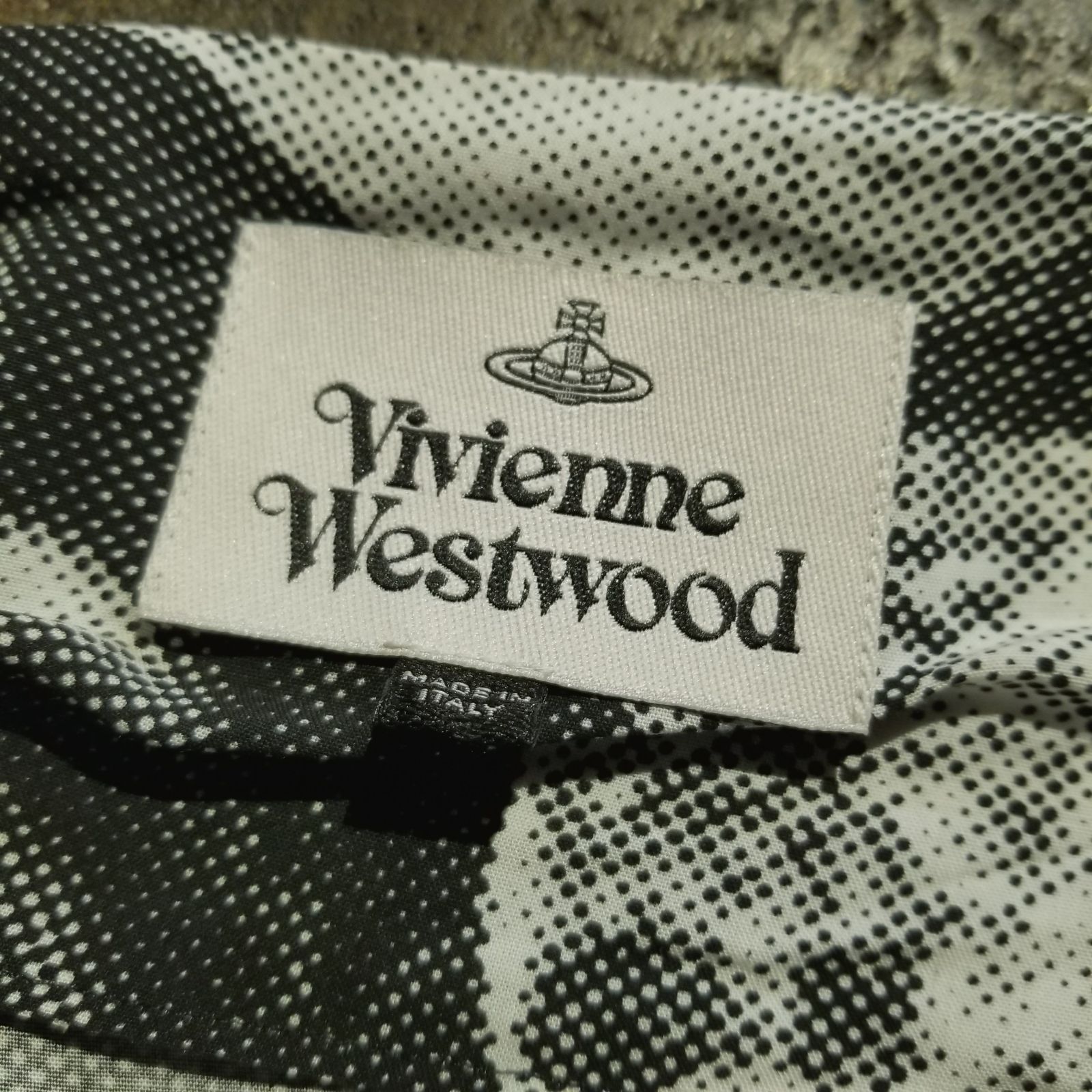 Vivienne Westwood 17aw パペット柄 ドレープブラウス 40 ヴィヴィアン 