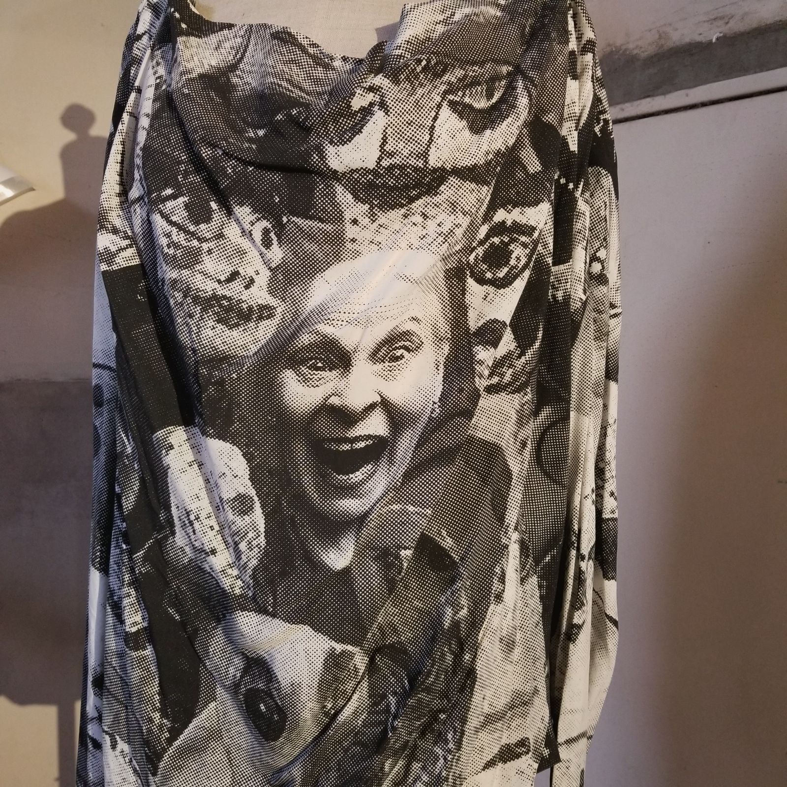 Vivienne Westwood 17aw パペット柄 ドレープブラウス 40 ヴィヴィアン 