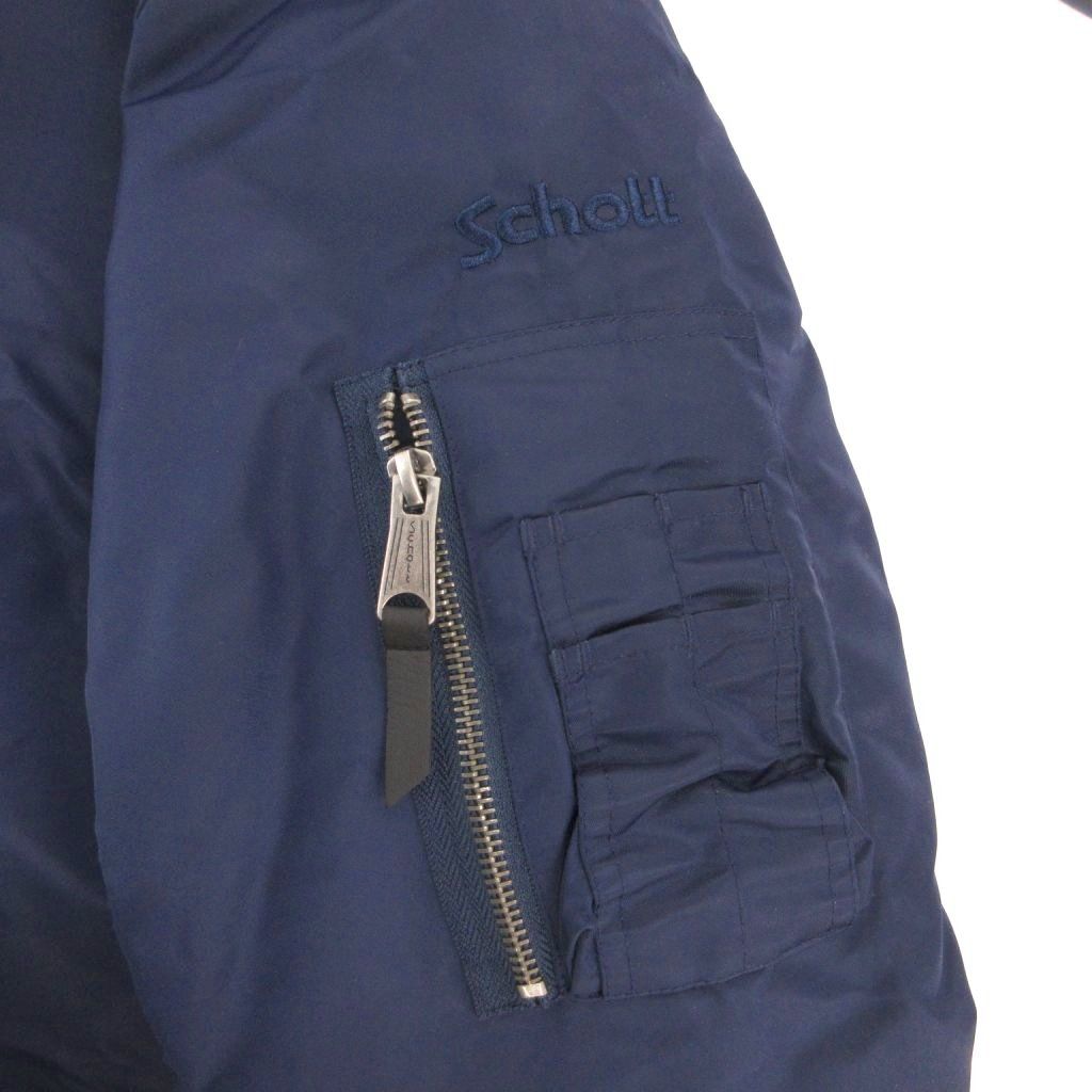 ショット SCHOTT MA-1 ボンバー フライトジャケット ナイロン 中綿 M