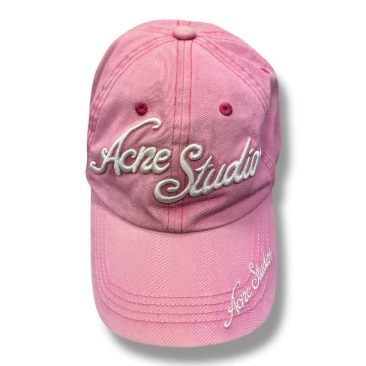 参考上代45,100円 Acne Studios 25SS Logo Cap ロゴキャップ 帽子