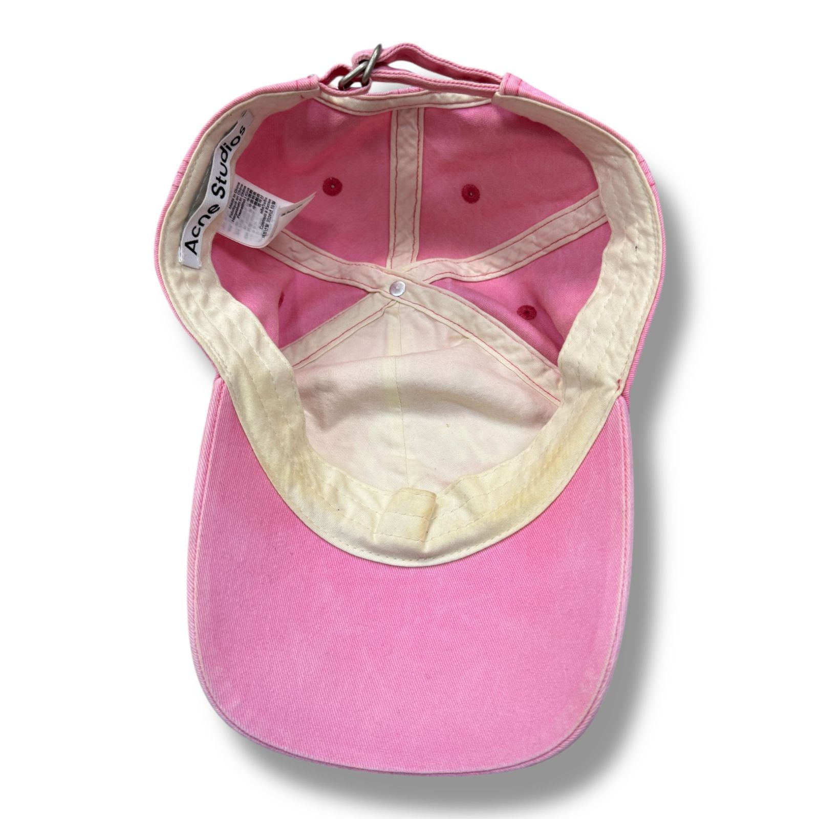 参考上代45,100円 Acne Studios 25SS Logo Cap ロゴキャップ 帽子